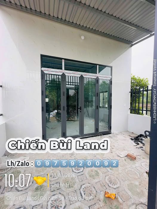 Nhà cấp 4 Hẻm nhà thờ, Long Thọ, Nhơn Trạch 115m² giá 1.1 tỷ - Đường ô tô vào tận nhà!