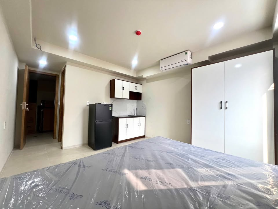 Căn hộ dịch vụ 385 TNPA Quận 9 giá 4.6 triệu - Chưa bóc tem, sẵn sàng vào ở!