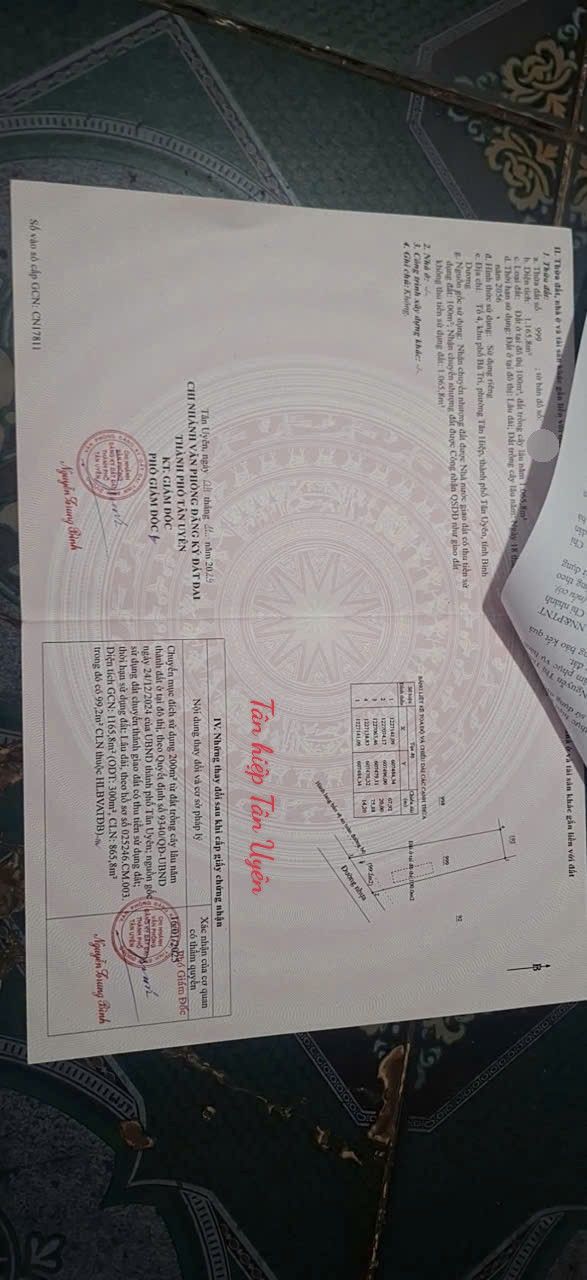 Đất nền Phố Bà Trì, Tân Hiệp, 1200m² giá 1.5 tỷ - Cơ hội đầu tư tuyệt vời!