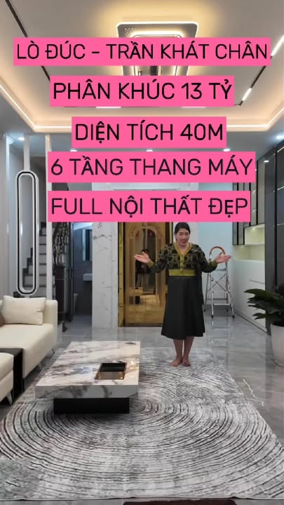 Nhà phố Lò Đúc - Kim Ngưu 42m² giá 13 tỷ - Lô góc đắc địa, thang máy tiện nghi!