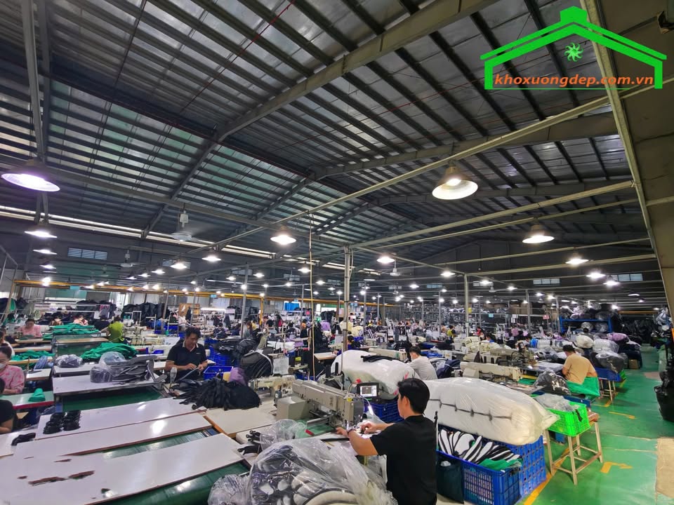 Cho thuê kho xưởng 4,500m² tại Xã Đức Hòa, Tây Ninh - Phù hợp cho sản xuất!