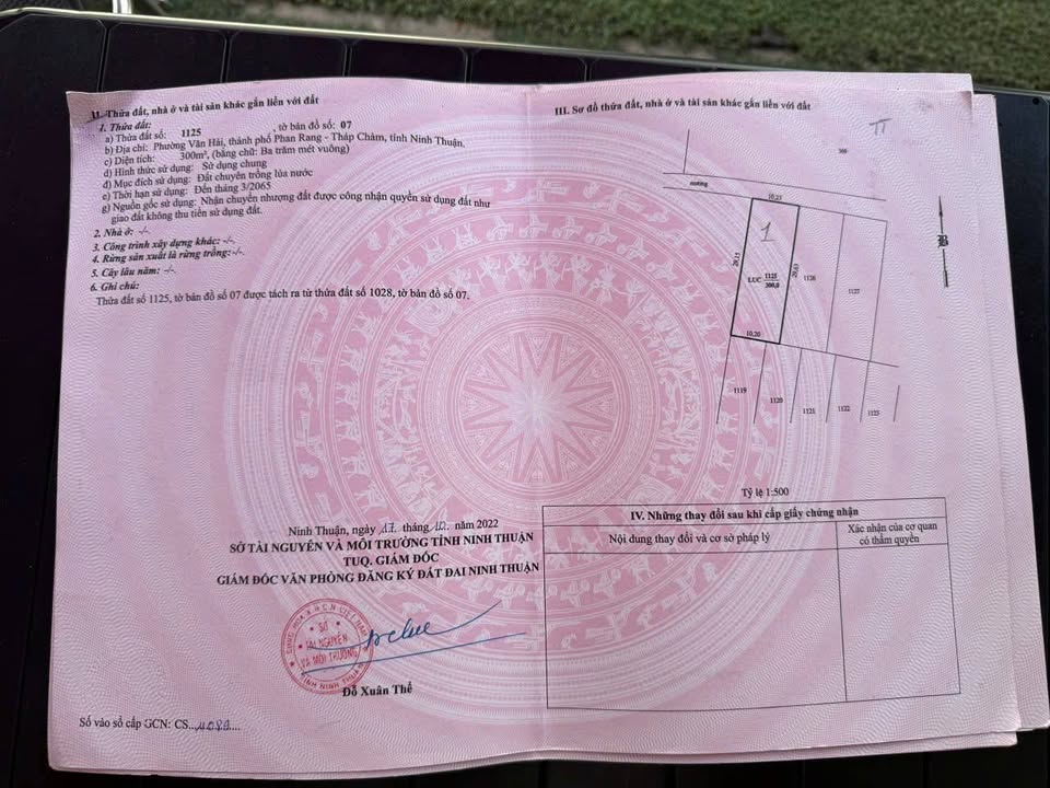 Đất nền Phan Rang 300m² giá 450 triệu - Vị trí đắc địa gần biển