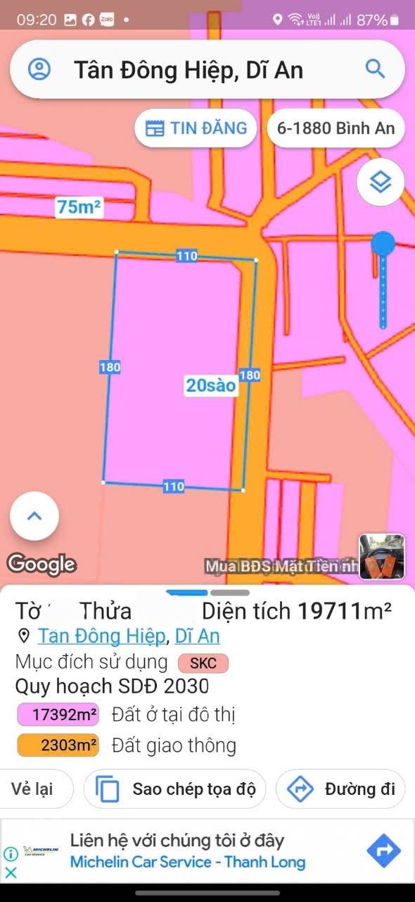 Bán đất dự án Dĩ An 36.000m² giá 300 tỷ - Đầu tư sinh lời vượt trội!