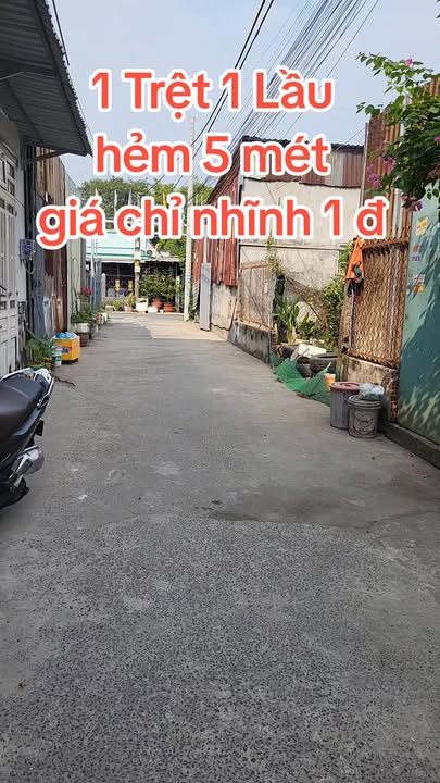 Nhà bán hẻm xe hơi Đông Thạnh, Hóc Môn 48m² giá 1.8 tỷ - Gần chợ và khu công nghiệp!