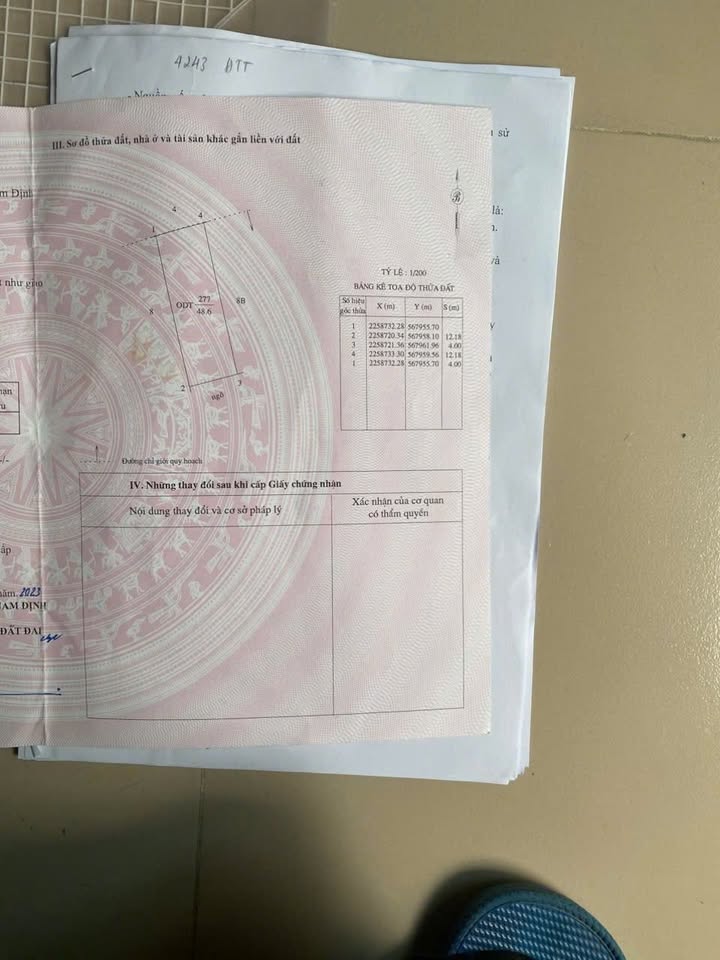 Đất nền Phường Trường Thi 48.6m² giá 1.05 tỷ - Vị trí đắc địa gần chợ đêm!