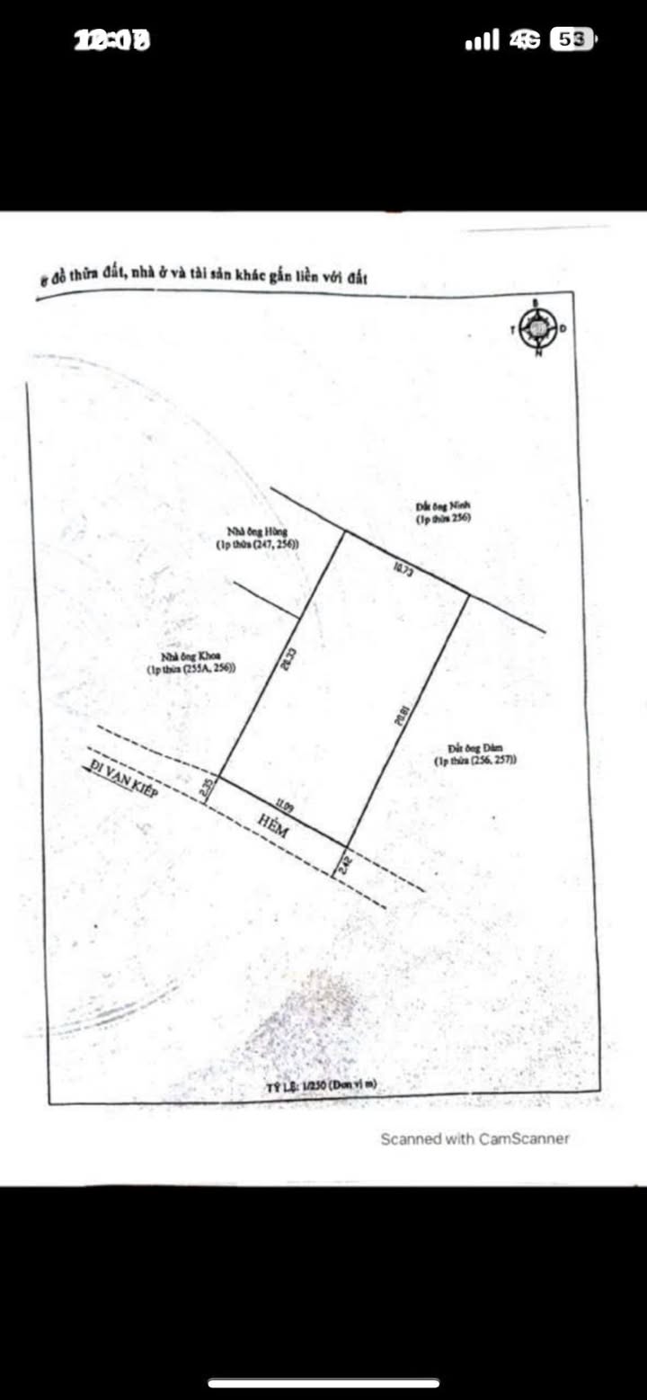 Đất và nhà đường Vạn Kiếp, Đà Lạt 224m² giá 3.2 tỷ - Chính chủ cần bán gấp!