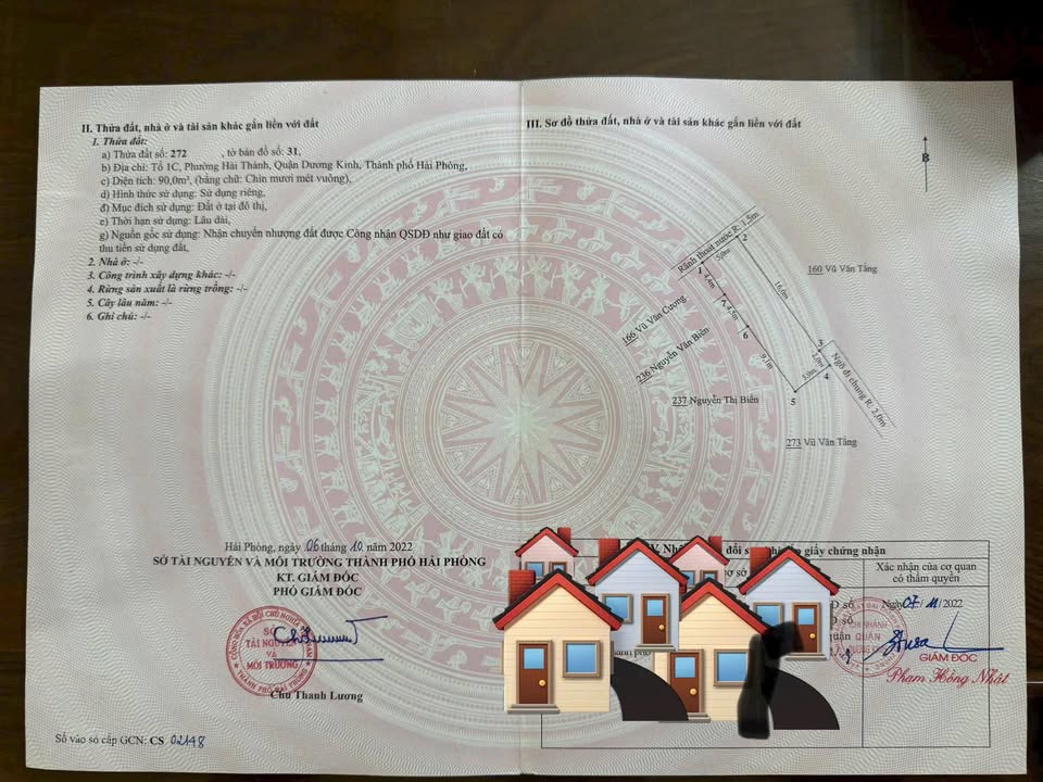 Nhà phố Hải Thành 1 90m² giá chỉ 1.9 tỷ - Hàng hiếm còn lại!