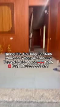 Nhà 3 tầng tại Đại Đồng, Bắc Ninh 74m² giá 4 tỷ - Đầu tư sinh lời ngay!