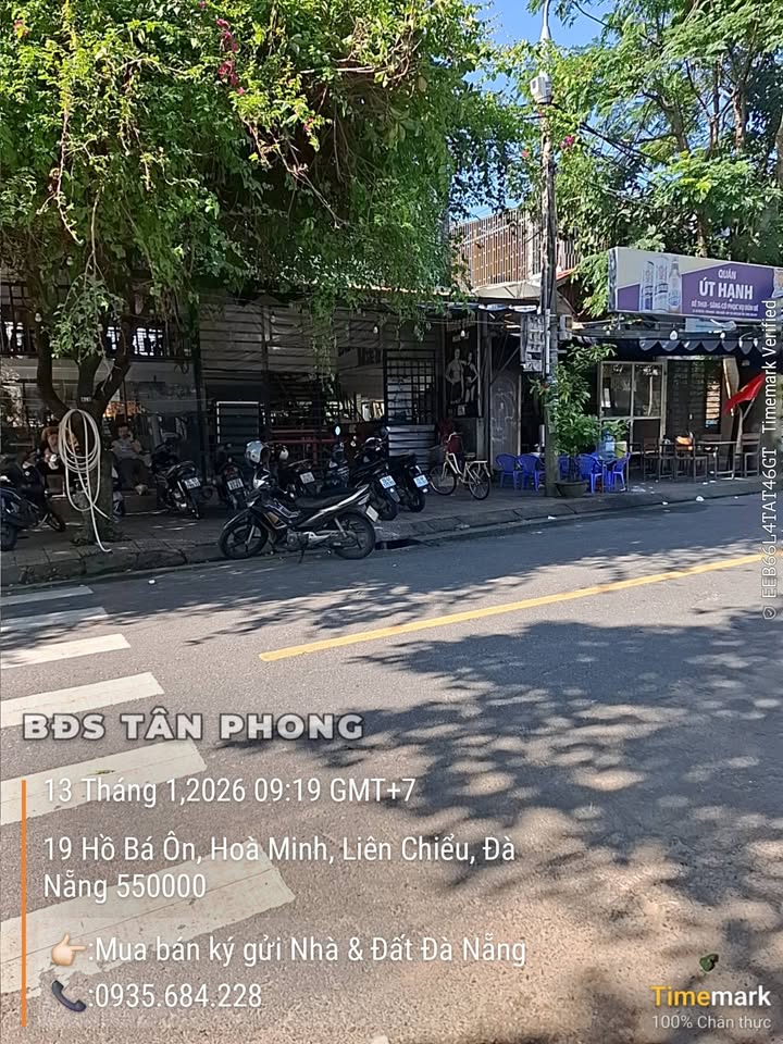 Đất mặt tiền 19 Hồ Bá Ôn, Hòa Minh, Đà Nẵng 100m² giá 6 tỷ - Đầu tư sinh lời lý tưởng!