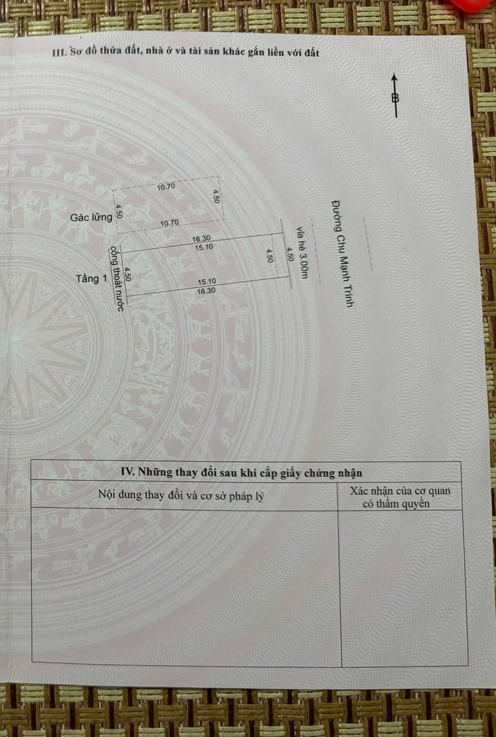 Nhà mặt tiền đường Chu Mạnh Trinh, Đà Nẵng 74m² giá 6.99 tỷ - Vị trí đắc địa, sẵn sàng giao dịch!