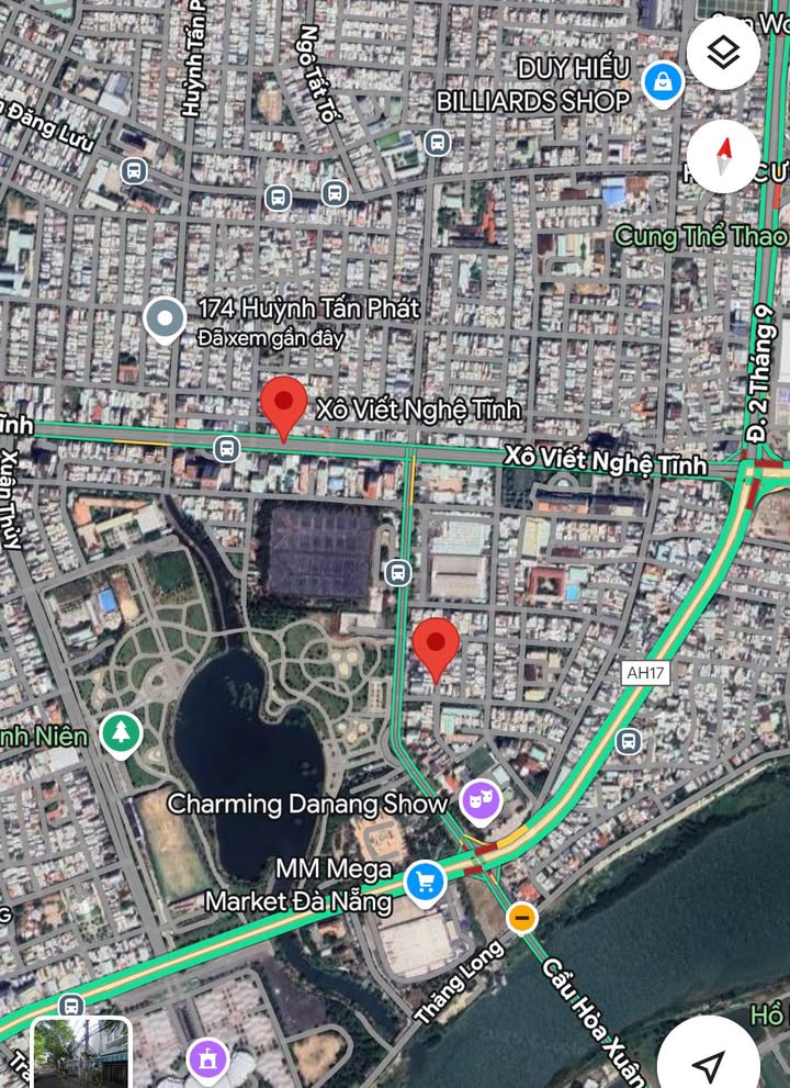 Đất mặt tiền Đường Xô Viết Nghệ Tĩnh 188m² giá chỉ 3x tỷ - Đầu tư sinh lời ngay!