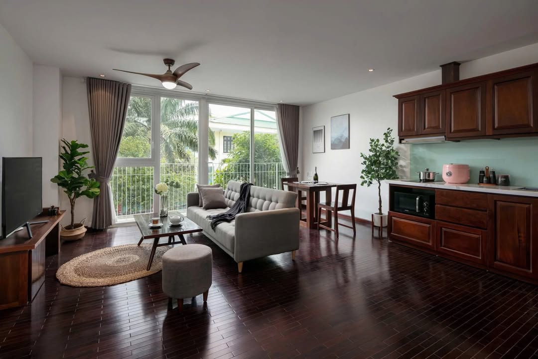 Studio 1PN Lý Thường Kiệt 45m² - Full nội thất, ban công thoáng gió!