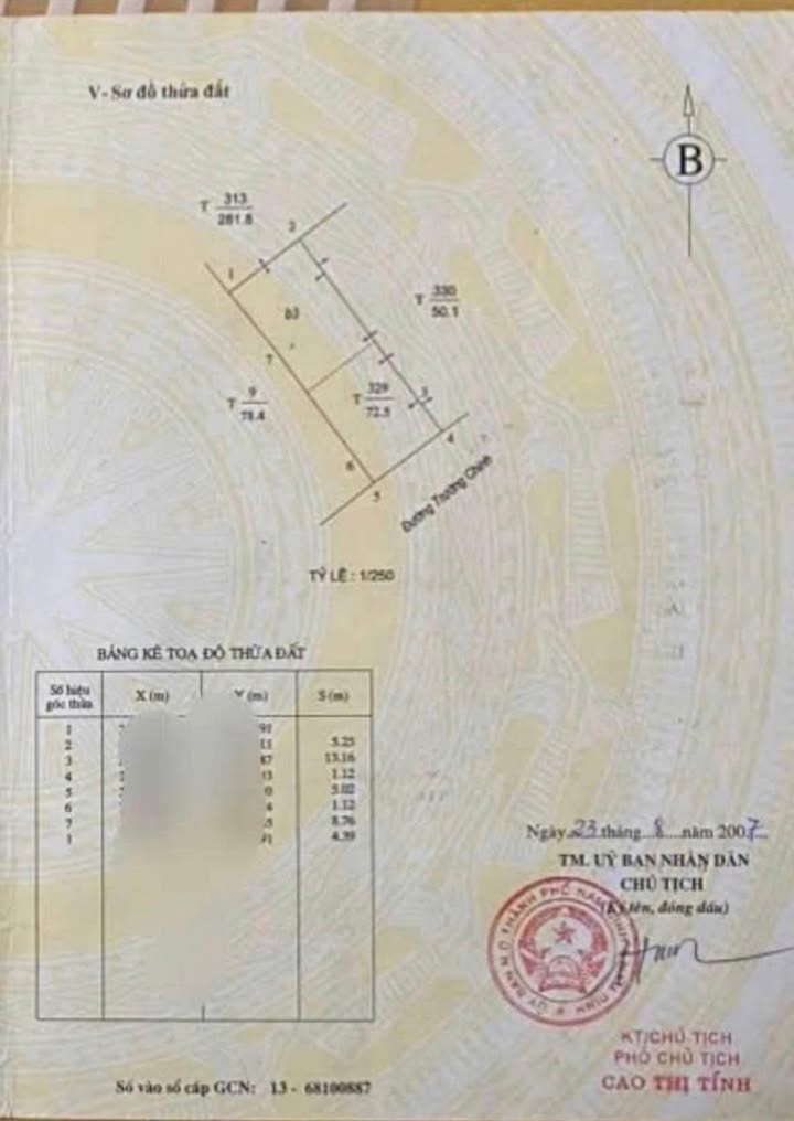 Nhà mặt đường Trường Chinh, Nam Định 72.5m² giá 9.x tỷ - Đầu tư sinh lời ngay!