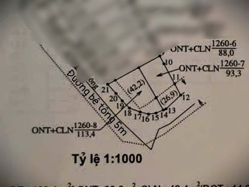 Đất nền thôn Phước Tuy, Diên Khánh 93.3m² giá 750 triệu - Cơ hội đầu tư tuyệt vời!