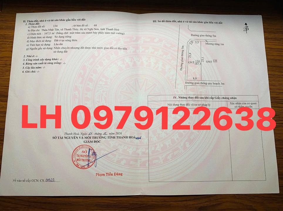 Đất thổ cư Ngọc Sơn 172m² giá 1 tỷ - Đầu tư sinh lời tuyệt vời!