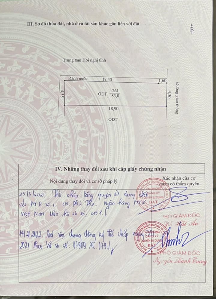 Đất nền khu 1, Phường Thanh Miếu, Việt Trì 83m² - Giá chỉ 3 tỷ, chính chủ bán!