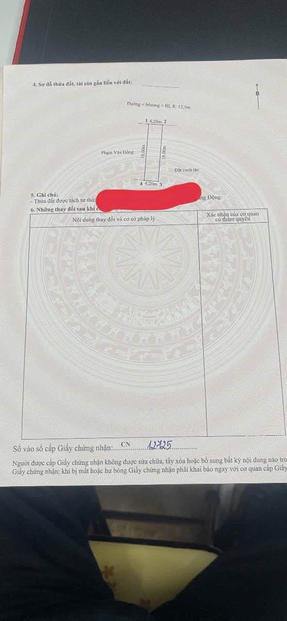 Đất nền Phường Hoa Động, Hải Phòng 75m² giá 2.1 tỷ - Chính chủ cần bán gấp!