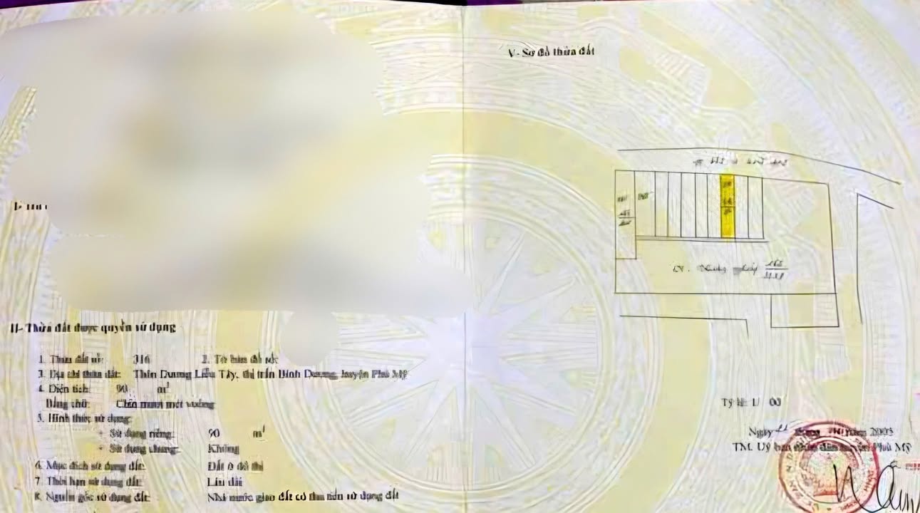 Lô đất mặt tiền Võ Văn Dũng, Thị trấn Bình Dương 125m² giá 4.3 tỷ - Đầu tư sinh lời ngay!