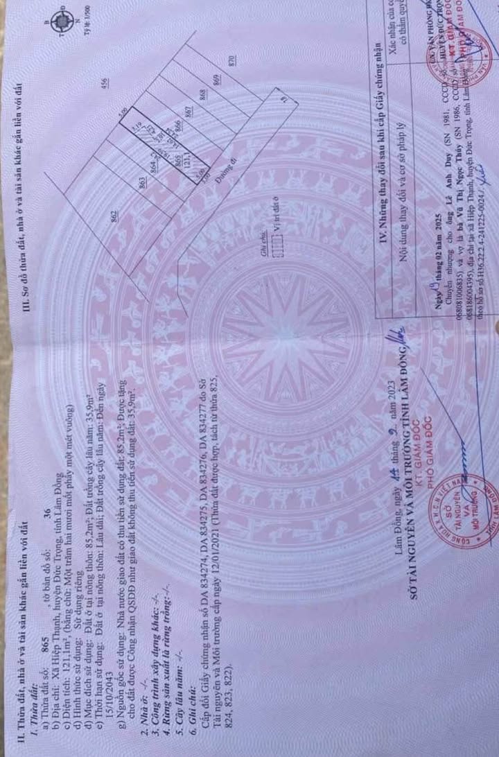 Đất nền biệt thự Bồng Lai, Hiệp Thạnh 125m² giá 1.45 tỷ - Hạ giá nhanh trước Tết!