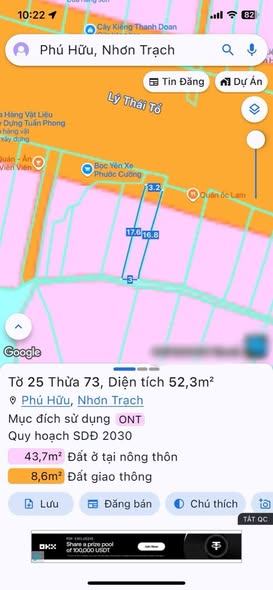 Nhà mặt tiền Lý Thái Tổ, Đại Phước 80m² - Pháp lý rõ ràng, sẵn sàng giao dịch!