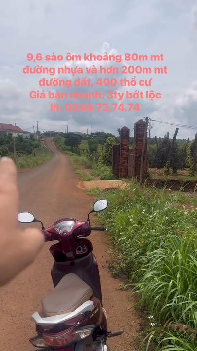 Đất thổ cư 9.6 sào tại thôn 8, xã Tuy Đức, giá 3 tỷ - Đầu tư sinh lời cao!