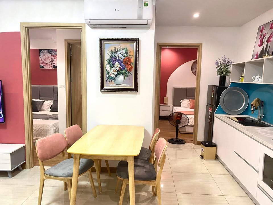 Căn hộ chung cư Bim 30 tầng Hạ Long 2 ngủ giá 7 triệu - Đầy đủ nội thất, hướng biển