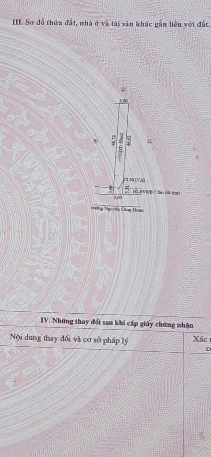 FrontHouse 2500m² mặt tiền Nguyễn Công Hoan, Chơn Thành - Giá 800 triệu, thương lượng tốt!