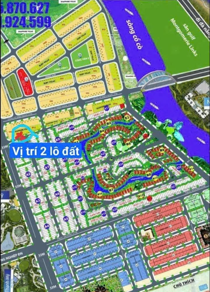 Đất nền liền kề Green City, Đà Nẵng 329m² giá 6.7 tỷ - Đầu tư sinh lời cao!