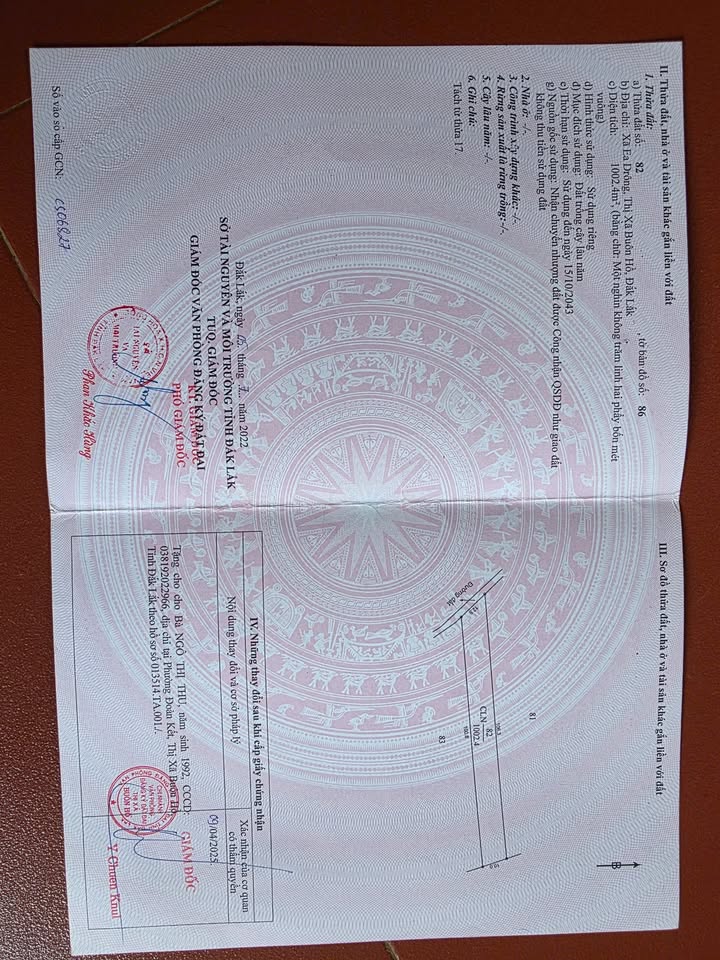 Đất nền xã Ea Drông - 1000m² giá chỉ 270 triệu - Cơ hội đầu tư tuyệt vời!