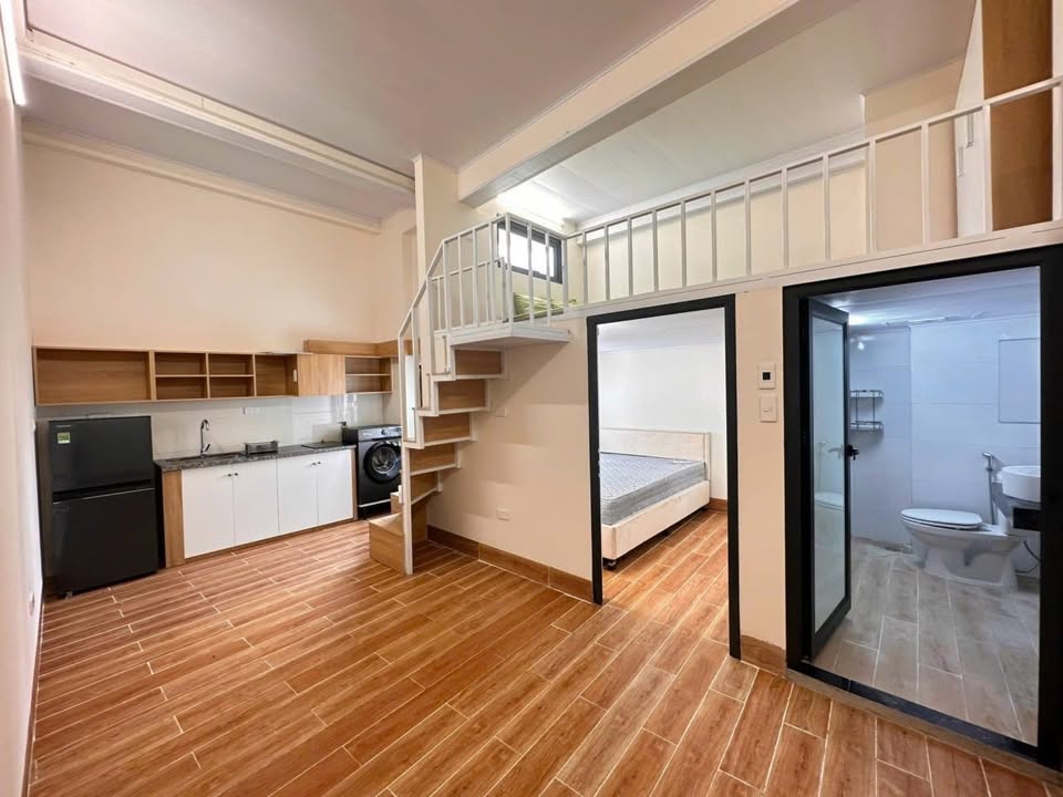 Căn hộ cho thuê 318 Đê La Thành, Đống Đa 30m² - Full nội thất, vào ở ngay!