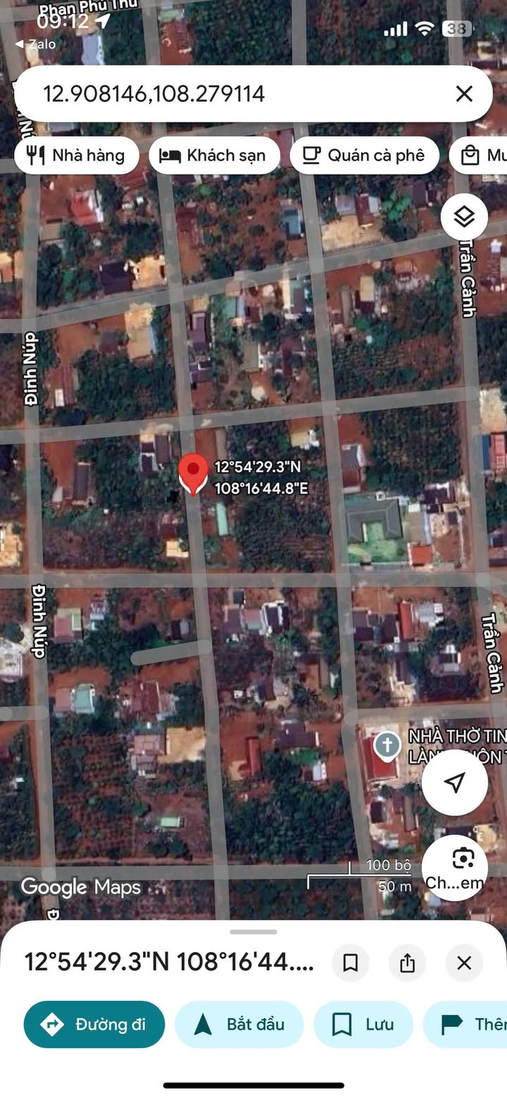 Đất thổ cư chính chủ 175m² hẻm Đinh Núp, Buôn Hồ chỉ 850 triệu - Cơ hội vàng cho đầu tư!