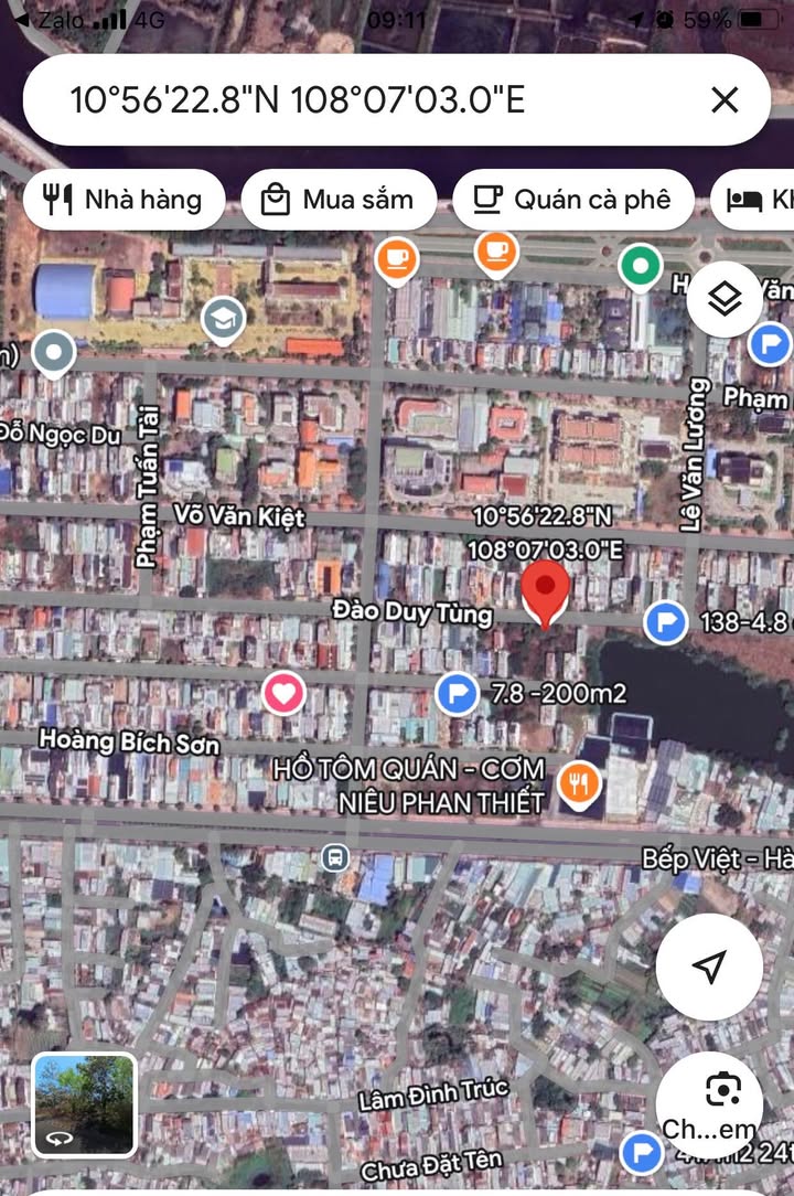 Đất nền Đào Duy Tùng, Phan Thiết 100m² giá 3.6 tỷ - Vị trí đắc địa chờ bạn đầu tư!