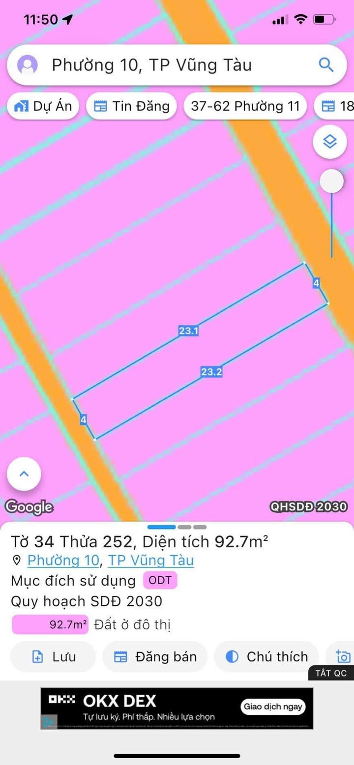 Bán Nhà mặt tiền hẻm Hàn Thuyên, Vũng Tàu 92m² - Chính chủ, giá tốt!