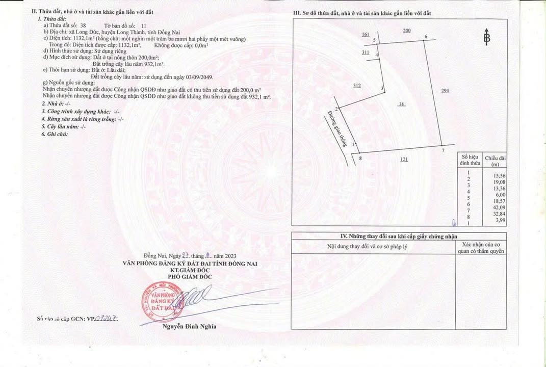 Đất nền 3,5 sào Long Đức - Giá chỉ 5.6 tỷ - Cơ hội đầu tư hấp dẫn!