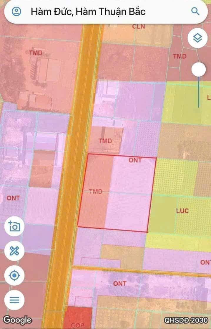 Bán đất mặt tiền Quốc lộ 1A, xã Hàm Đức, 9.400m² - Cơ hội đầu tư hấp dẫn!