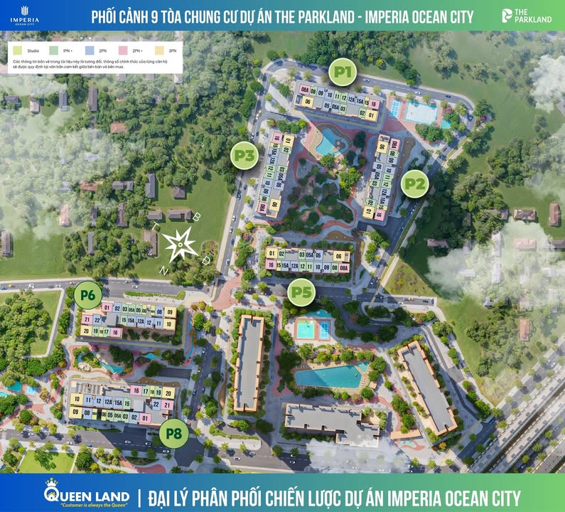 Căn hộ Studio MIK P2 17.15 Quận Long Biên 32m² giá 2 tỷ - Hướng Đông đẹp, tặng quà hấp dẫn!