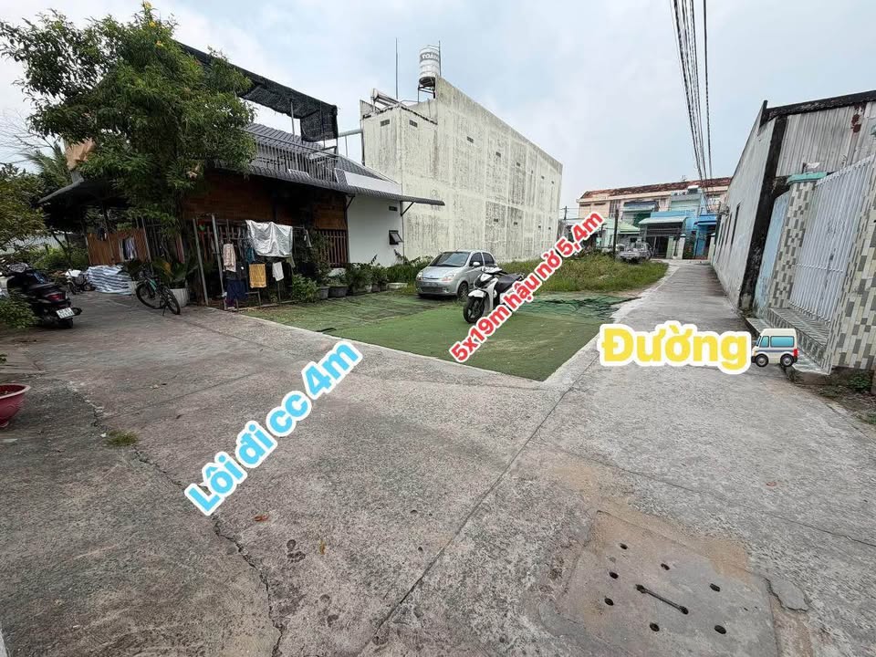 Đất nền lô góc 2 mặt tiền đường Trương Thị Sáu, 99m² chỉ 1.05 tỷ - Cơ hội đầu tư hấp dẫn!