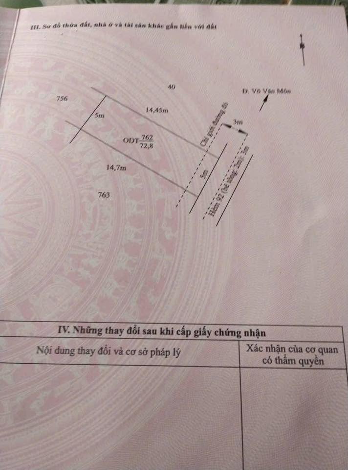 Bán lô đất hẻm 92 Võ Văn Môn, Phường 4, TP Tân An - Diện tích 73m², Giá 1.2 tỷ - Cơ hội đầu tư hấp dẫn!