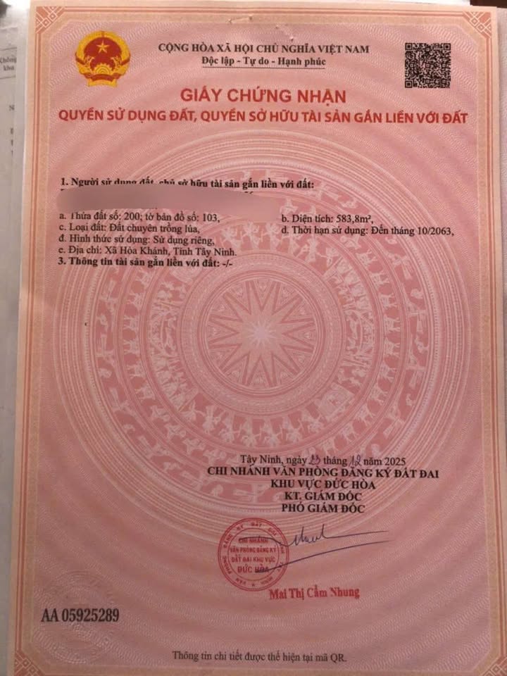 Đất nền Hòa Khánh Đông 1140m² giá 2.4 tỷ - Đầu tư sinh lời hấp dẫn!