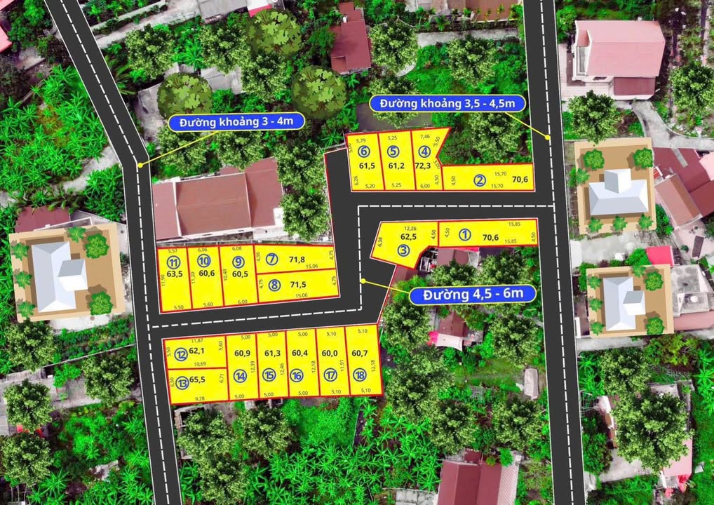 Đất nền Trực Trang An Lão 60m² giá chỉ 7xx triệu - Sổ đỏ chính chủ!