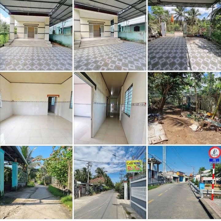 Nhà sân vườn Bến Tre 488m² giá 1.5 tỷ - Không gian sống lý tưởng!