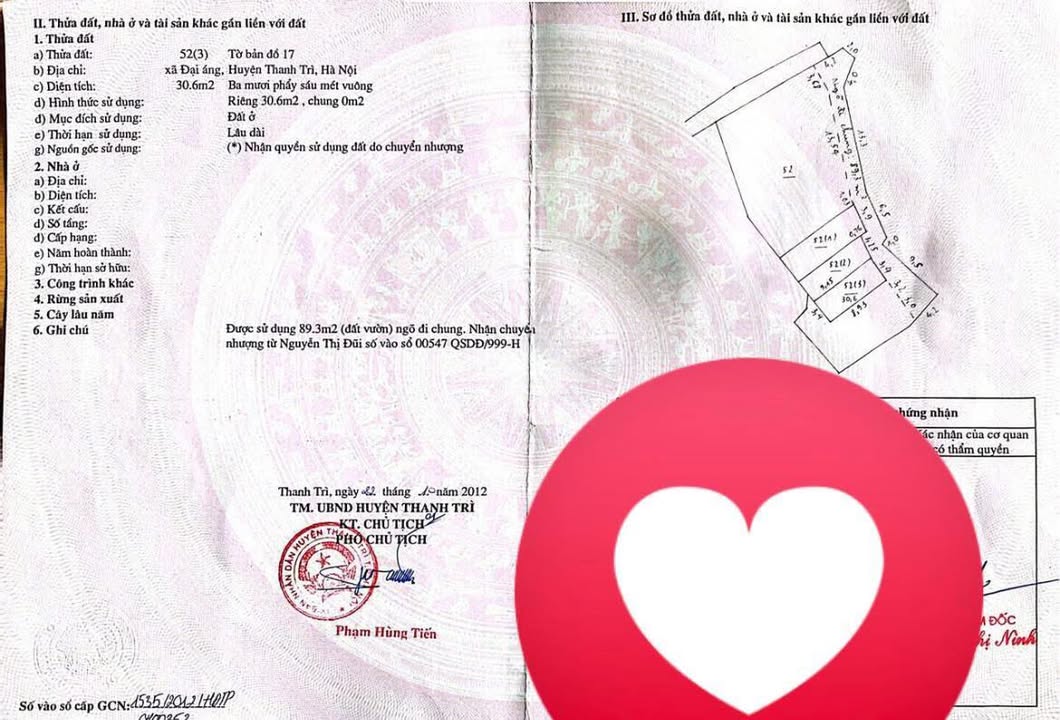 Nhà tại Ngọc Hồi - Thanh Trì 31m² giá 3 tỷ - Mặt tiền rộng, ô tô đỗ gần