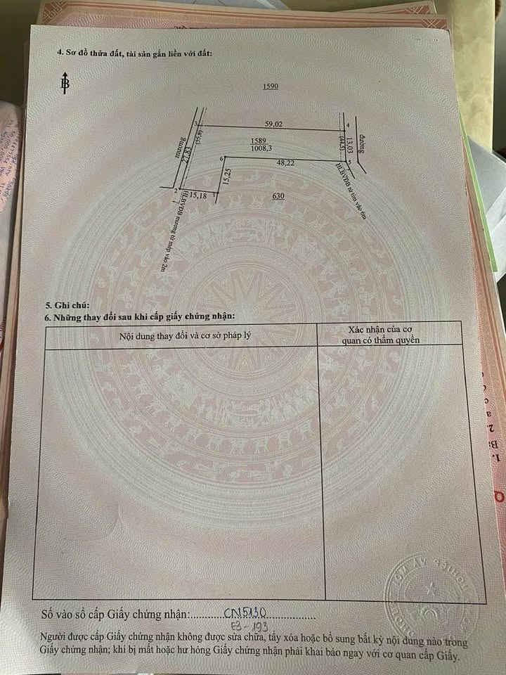 Đất nền 360m² tại ấp 6, Tân Thành, Đồng Xoài - Cơ hội đầu tư hiếm có!