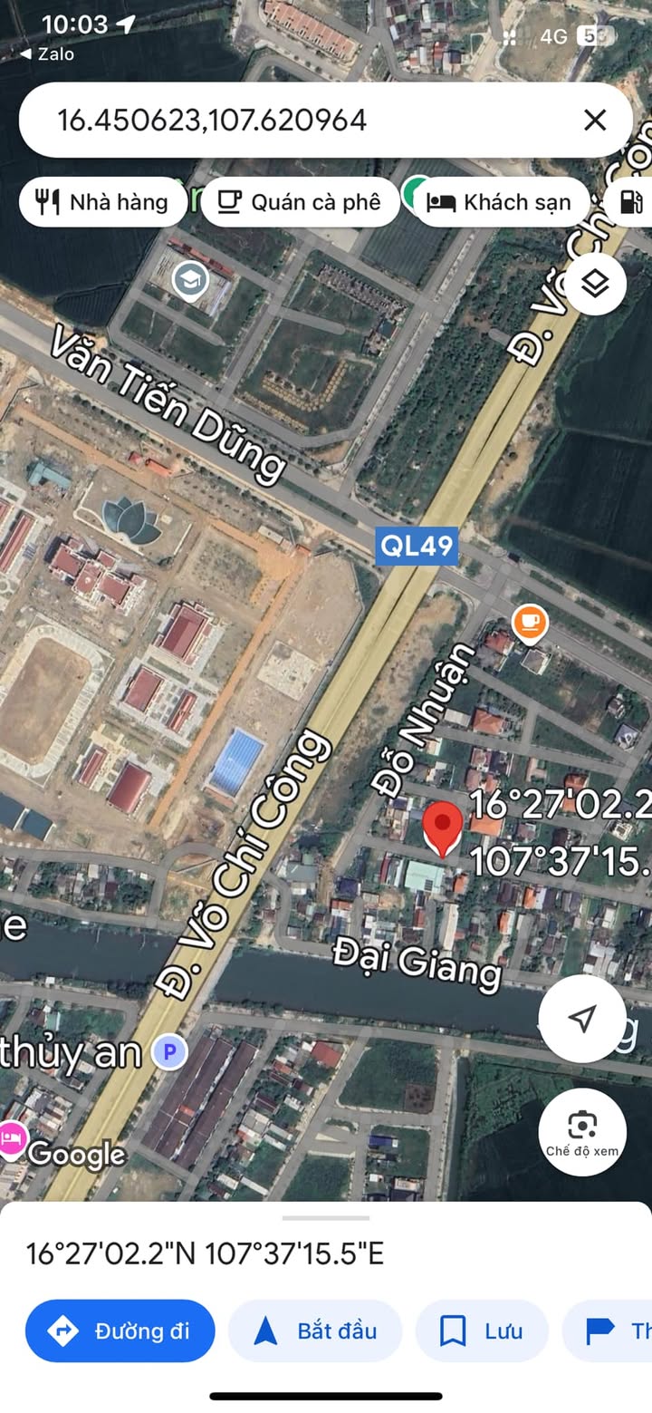 Đất mặt tiền KQH Thủy Dương, TP Huế 100m² giá 3 tỷ - Cơ hội đầu tư lý tưởng!