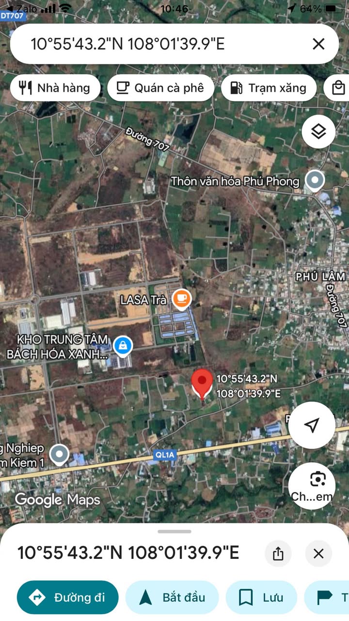 Đất nền Phú Sum, Hàm Mỹ 4200m² - Sát khu công nghiệp, đầu tư lý tưởng!