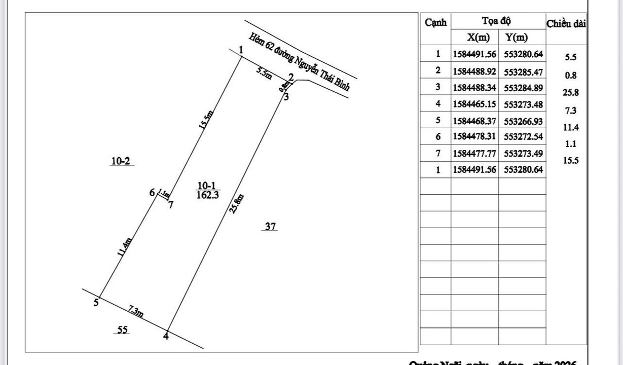 Đất nền hẻm bê tông Nguyễn Thái Bình, P. Lê Lợi, 143m² chỉ 299 triệu - Cơ hội đầu tư lý tưởng!