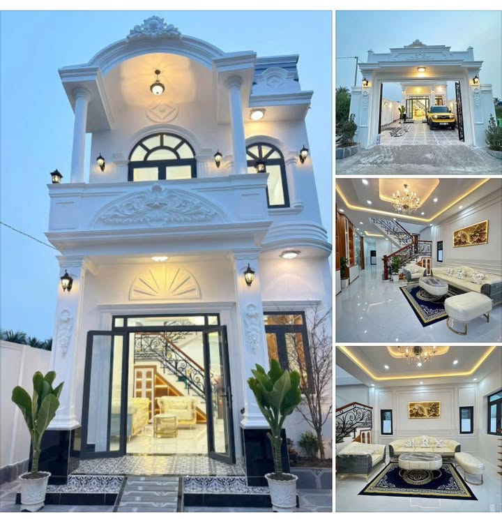 Nhà phố Long Hòa A, Đạo Thạnh, Mỹ Tho 125m² giá 2.76 tỷ - Thiết kế sang trọng, nội thất đầy đủ!