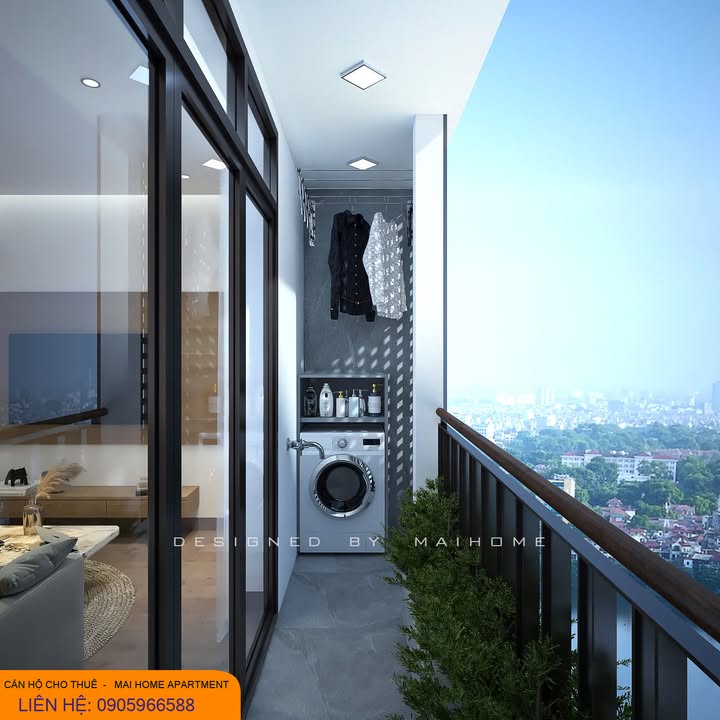 Căn hộ 2 phòng ngủ tại Mai Home Apartment Đà Nẵng - Full nội thất, chỉ 5 phút ra biển!