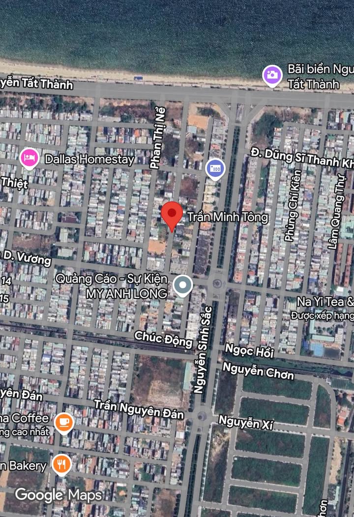 Bán đất Trần Minh Tông, Liên Chiểu, Đà Nẵng 105m² giá 8.2 tỷ - Sổ hồng chính chủ!