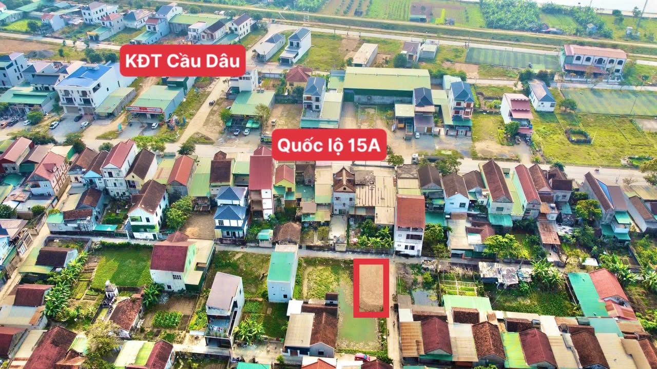 Đất lô góc 2 mặt tiền tại KĐT Cầu Dâu, 116m² giá 1.3 tỷ - Cơ hội đầu tư hấp dẫn!